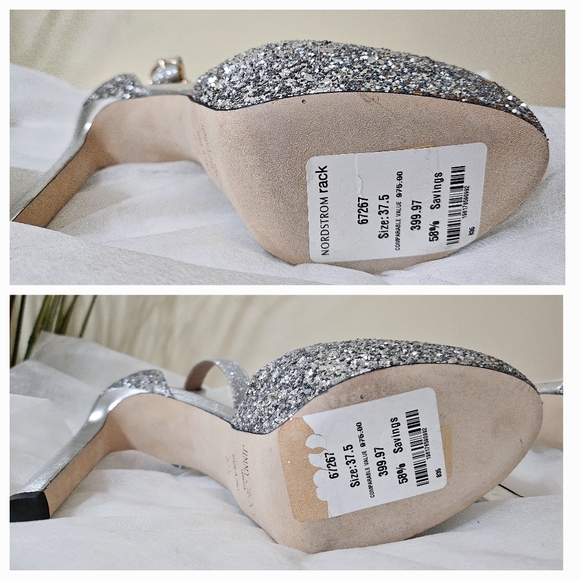 🩶 Jimmy Choo Heels $975 MSRP 🩶 - Picture 8 of 11